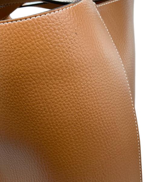 STELLA McCARTNEY（ステラマッカートニー）STELLA McCARTNEY (ステラマッカートニー) ステラスタッズロゴトートバッグ ブラウンの古着・服飾アイテム
