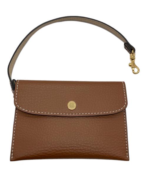 STELLA McCARTNEY（ステラマッカートニー）STELLA McCARTNEY (ステラマッカートニー) ステラスタッズロゴトートバッグ ブラウンの古着・服飾アイテム
