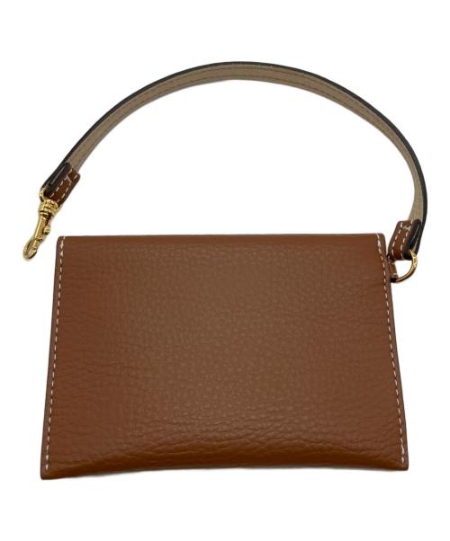 STELLA McCARTNEY（ステラマッカートニー）STELLA McCARTNEY (ステラマッカートニー) ステラスタッズロゴトートバッグ ブラウンの古着・服飾アイテム