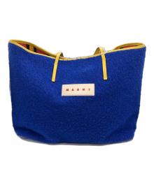MARNI（マルニ）の古着「リバーシブルトートバッグ」｜ブルー