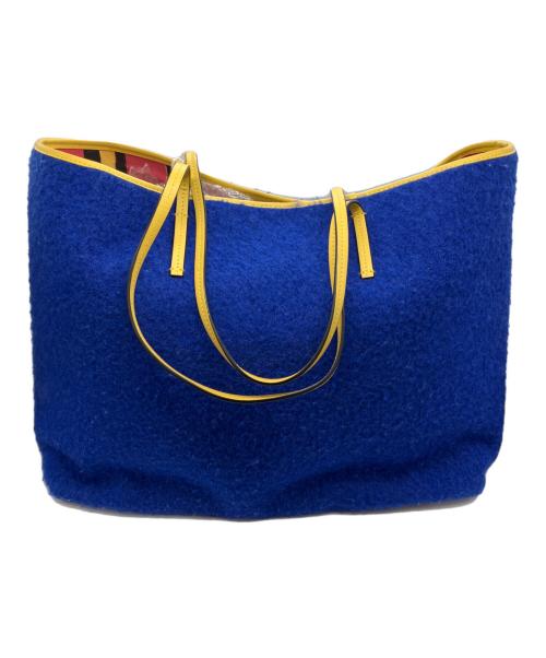 MARNI（マルニ）MARNI (マルニ) リバーシブルトートバッグ ブルーの古着・服飾アイテム