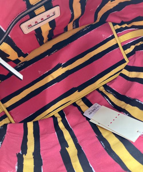 MARNI（マルニ）MARNI (マルニ) リバーシブルトートバッグ ブルーの古着・服飾アイテム