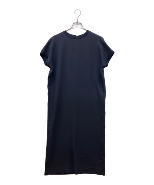 icB（アイシービー）icB (アイシービー) サーマルネックS/Sワンピース ネイビーの古着・服飾アイテム