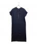 icB (アイシービー) サーマルネックS/Sワンピース ネイビー：6000円