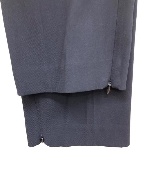 Col Pierrot（コルピエロ）Col Pierrot (コルピエロ) Side Zip Pants　サイドジップパンツ　スラックス ネイビー サイズ:34の古着・服飾アイテム