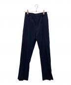 Col Pierrotコルピエロ）の古着「Side Zip Pants　サイドジップパンツ　スラックス」｜ネイビー
