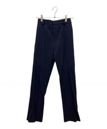 Col Pierrot（コルピエロ）の古着「Side Zip Pants　サイドジップパンツ　スラックス」｜ネイビー