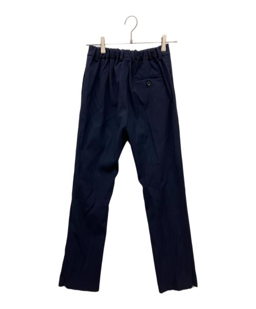 Col Pierrot（コルピエロ）Col Pierrot (コルピエロ) Side Zip Pants　サイドジップパンツ　スラックス ネイビー サイズ:34の古着・服飾アイテム