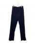 Col Pierrot（コルピエロ）の古着「Side Zip Pants　サイドジップパンツ　スラックス」｜ネイビー