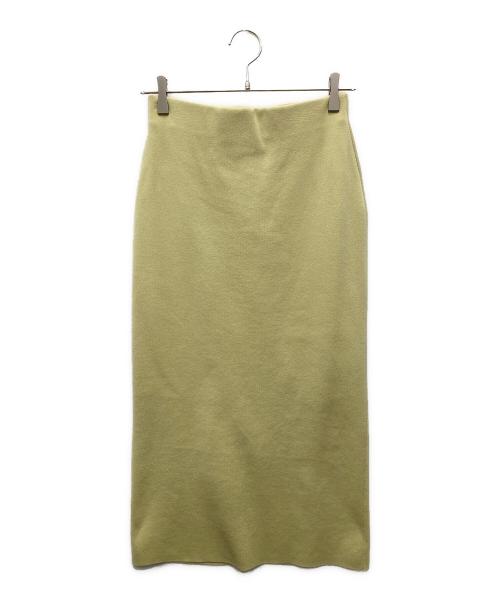 CELFORD（セルフォード）CELFORD (セルフォード) ペプラムニットセットアップ イエロー サイズ:36の古着・服飾アイテム