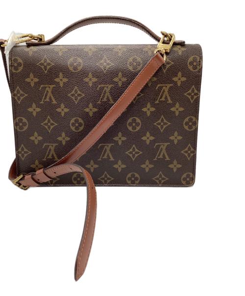 LOUIS VUITTON（ルイ ヴィトン）LOUIS VUITTON (ルイ ヴィトン) ハンドバッグ　モノグラム　モンソー26 ブラウンの古着・服飾アイテム