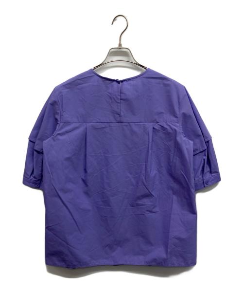 UNITED ARROWS（ユナイテッドアローズ）UNITED ARROWS (ユナイテッドアローズ) UNITED ARROWS コンストラクティブスリーブ ブラウス パープル サイズ:Freeの古着・服飾アイテム