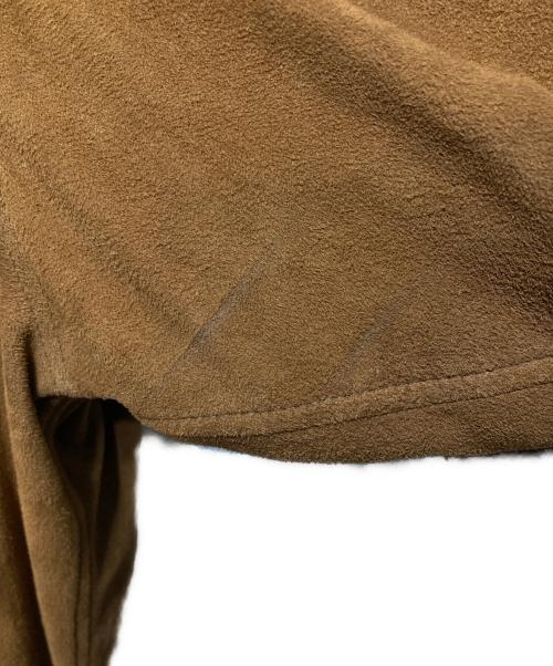 COMOLI（コモリ）COMOLI (コモリ) スエード シャツジャケット ブラウン サイズ:３の古着・服飾アイテム