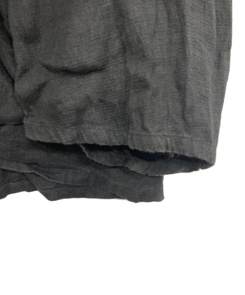 COMOLI（コモリ）COMOLI (コモリ) リネンWクロス ジャケット ブラック サイズ:3の古着・服飾アイテム