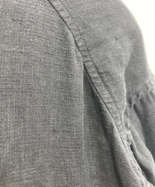 COMOLI（コモリ）COMOLI (コモリ) リネンWクロス ジャケット ブラック サイズ:3の古着・服飾アイテム