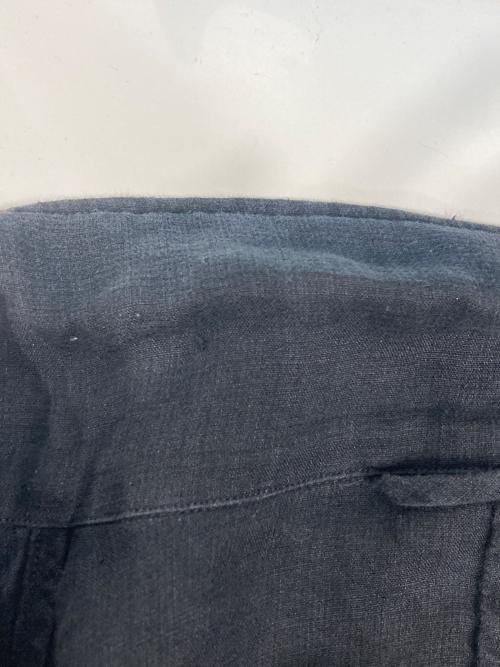 COMOLI（コモリ）COMOLI (コモリ) リネンWクロス ジャケット ブラック サイズ:3の古着・服飾アイテム