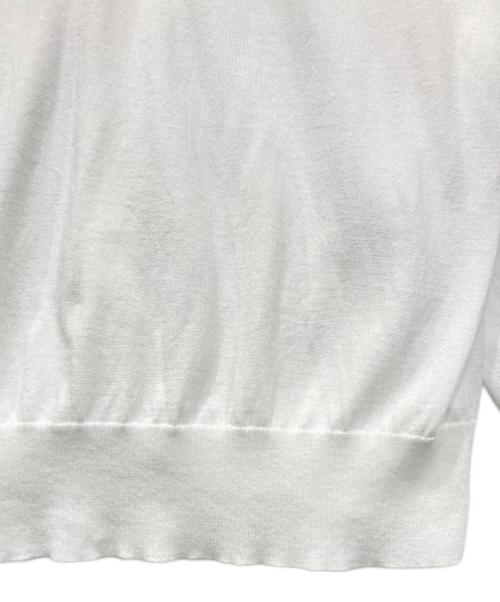 COMOLI（コモリ）COMOLI (コモリ) 18G Vネックカーディガン ホワイト サイズ:3の古着・服飾アイテム