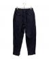 COMOLI (コモリ) 23SS ウールストライプドローストリングパンツ　イージーパンツ ネイビー サイズ:2：30000円
