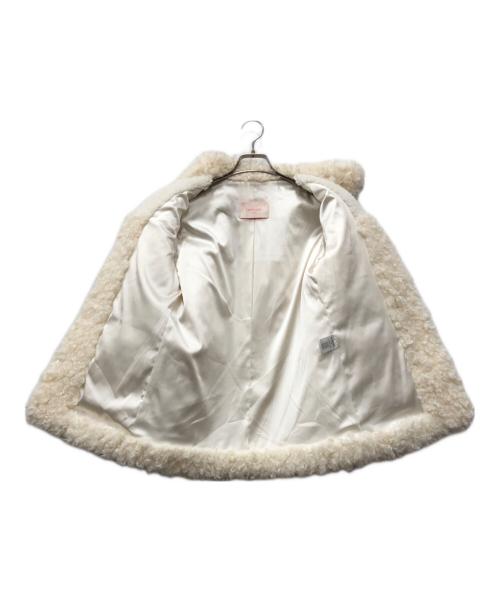 LEMONPLET（レモンプレット）LEMONPLET (レモンプレット) フェイクファージャケット オフホワイト サイズ:FREEの古着・服飾アイテム