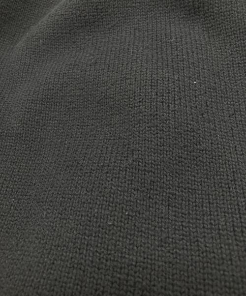 POLO RALPH LAUREN（ポロ・ラルフローレン）POLO RALPH LAUREN (ポロ・ラルフローレン) ハーフジップコットンニット ブラック サイズ:XLの古着・服飾アイテム