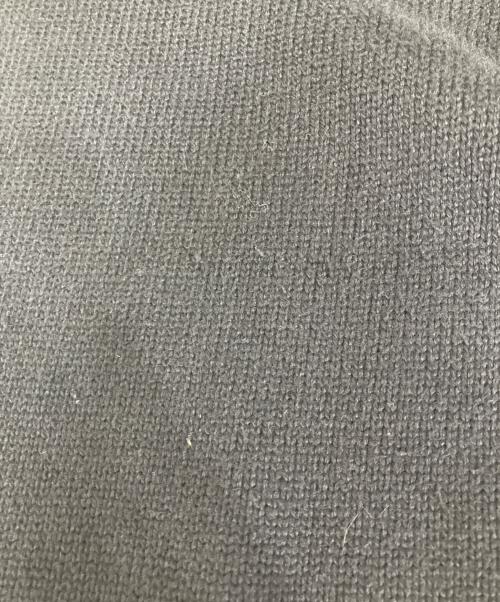 POLO RALPH LAUREN（ポロ・ラルフローレン）POLO RALPH LAUREN (ポロ・ラルフローレン) ハーフジップコットンニット ブラック サイズ:XLの古着・服飾アイテム