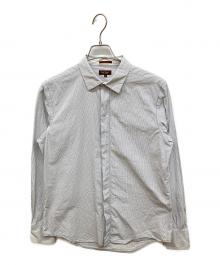 Paul Smith COLLECTION（ポールスミス コレクション）の古着「チェックシャツ」｜グレー