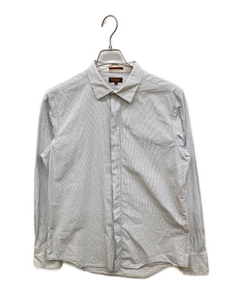 Paul Smith COLLECTION（ポールスミス コレクション）Paul Smith COLLECTION (ポールスミス コレクション) チェックシャツ グレー サイズ:Lの古着・服飾アイテム
