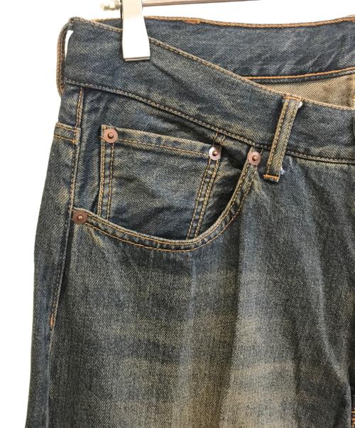 BEAMS（ビームス）BEAMS (ビームス) ワイドフィット デニムパンツ ダスティインディゴ サイズ:Mの古着・服飾アイテム