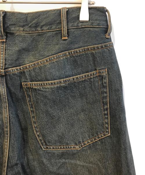 BEAMS（ビームス）BEAMS (ビームス) ワイドフィット デニムパンツ ダスティインディゴ サイズ:Mの古着・服飾アイテム
