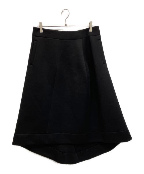 JIL SANDER（ジルサンダー）JIL SANDER (ジルサンダー) フレアスカート ブラック サイズ:40の古着・服飾アイテム