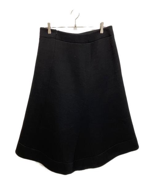 JIL SANDER（ジルサンダー）JIL SANDER (ジルサンダー) フレアスカート ブラック サイズ:40の古着・服飾アイテム