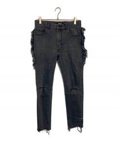 中古・古着通販】sacai (サカイ) ベルテッド ブーツカット デニム