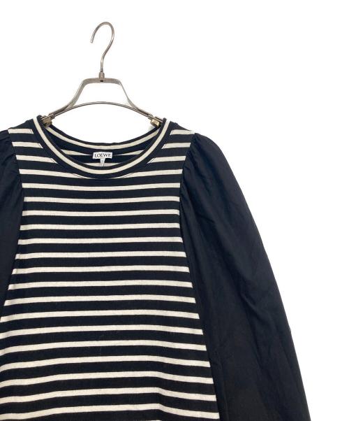 LOEWE（ロエベ）LOEWE (ロエベ) ワンピース ブラック×ホワイト サイズ:SIZE Mの古着・服飾アイテム