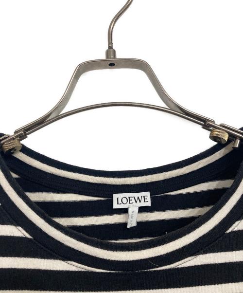 LOEWE（ロエベ）LOEWE (ロエベ) ワンピース ブラック×ホワイト サイズ:SIZE Mの古着・服飾アイテム