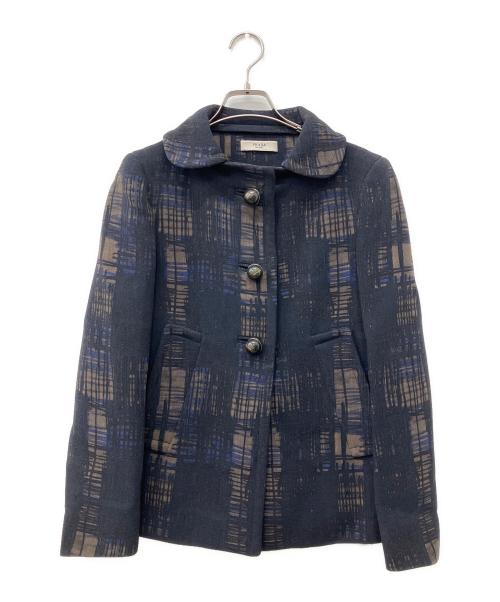 PRADA（プラダ）PRADA (プラダ) ショートコート ブラック サイズ:38の古着・服飾アイテム