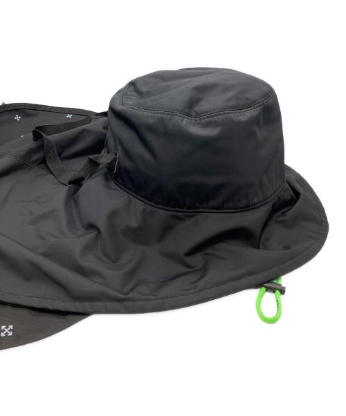 OFFWHITE（オフホワイト）OFFWHITE (オフホワイト) バケットハット ブラックの古着・服飾アイテム