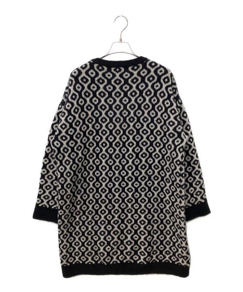 'S Max Mara（エスマックスマーラ）'S Max Mara (エスマックスマーラ) ニットワンピース ブラック×グレー サイズ:下記参照の古着・服飾アイテム