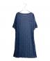 HERMES (エルメス) シルクコットンニットワンピース ネイビー サイズ:44：60000円