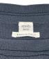 中古・古着 HERMES (エルメス) シルクコットンニットワンピース ネイビー サイズ:44：60000円