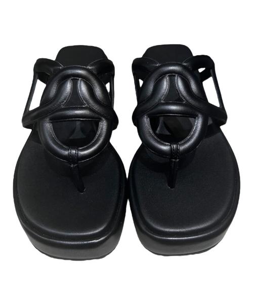 HERMES（エルメス）HERMES (エルメス) ジプシー シェーヌダンクル ブラック サイズ:37の古着・服飾アイテム