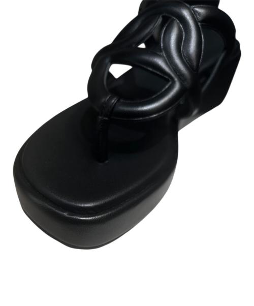 HERMES（エルメス）HERMES (エルメス) ジプシー シェーヌダンクル ブラック サイズ:37の古着・服飾アイテム