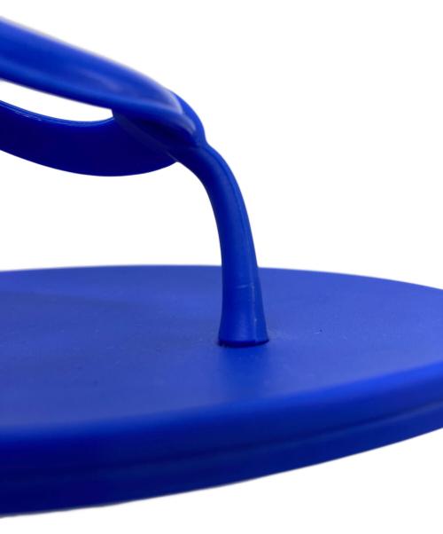 HERMES（エルメス）HERMES (エルメス) エジェリー サンダル ブルー サイズ:37の古着・服飾アイテム