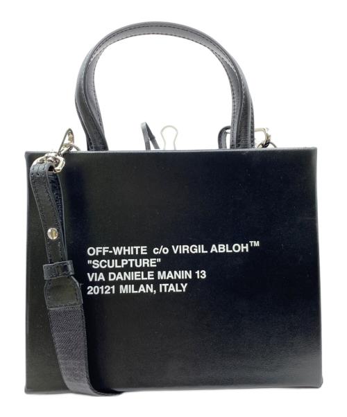 OFFWHITE（オフホワイト）OFFWHITE (オフホワイト) ミニボックス2WAYショルダーバッグ ブラック サイズ:-の古着・服飾アイテム