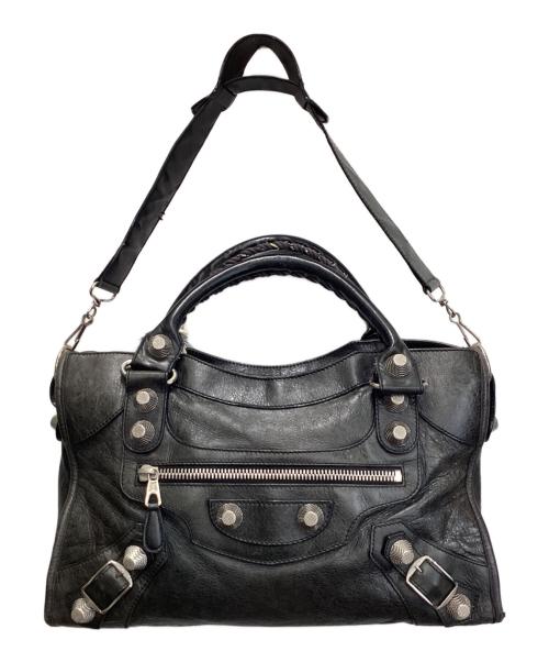 BALENCIAGA（バレンシアガ）BALENCIAGA (バレンシアガ) ジャイアントシティ2WAYバッグ ブラックの古着・服飾アイテム