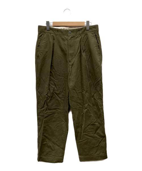 Denham（デンハム）Denham (デンハム) MIJ CW コットンパンツ オリーブ サイズ:XLの古着・服飾アイテム