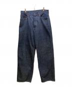 nanamicaナナミカ）の古着「Selvage Denim Pants」｜ネイビー