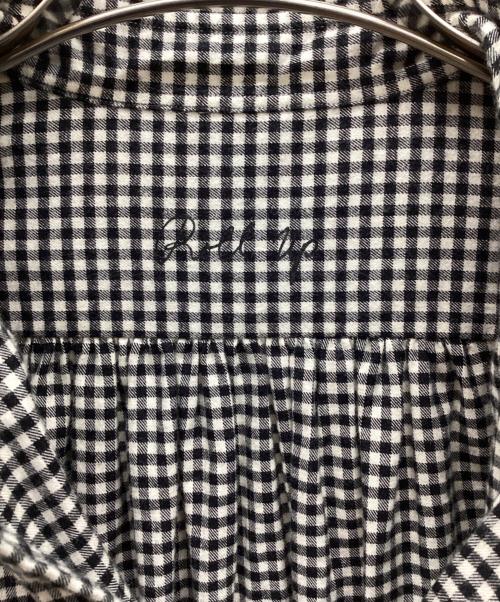 Porter Classic（ポータークラシック）Porter Classic (ポータークラシック) ROLL UP FLANNEL GINGHAM CHECK SHIRT ブラック サイズ:Mの古着・服飾アイテム