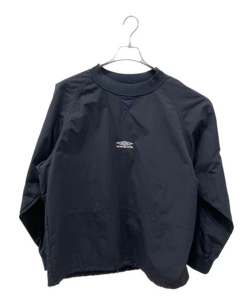 UMBRO（アンブロ）UMBRO (アンブロ) JOURNALSTANDARD DRILL SWEAT TOP ネイビー サイズ:Mの古着・服飾アイテム