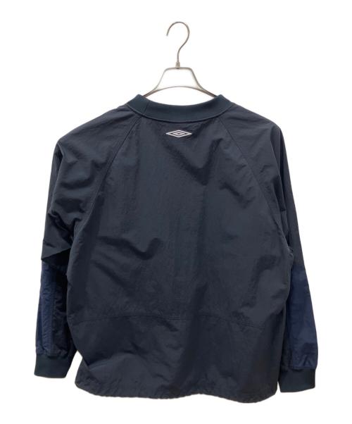 UMBRO（アンブロ）UMBRO (アンブロ) JOURNALSTANDARD DRILL SWEAT TOP ネイビー サイズ:Mの古着・服飾アイテム