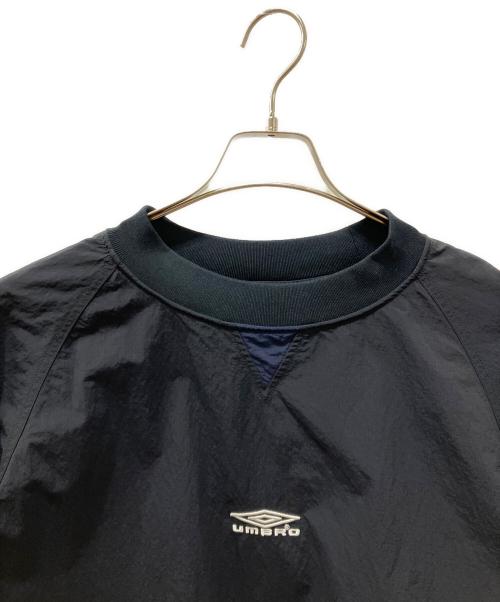 UMBRO（アンブロ）UMBRO (アンブロ) JOURNALSTANDARD DRILL SWEAT TOP ネイビー サイズ:Mの古着・服飾アイテム